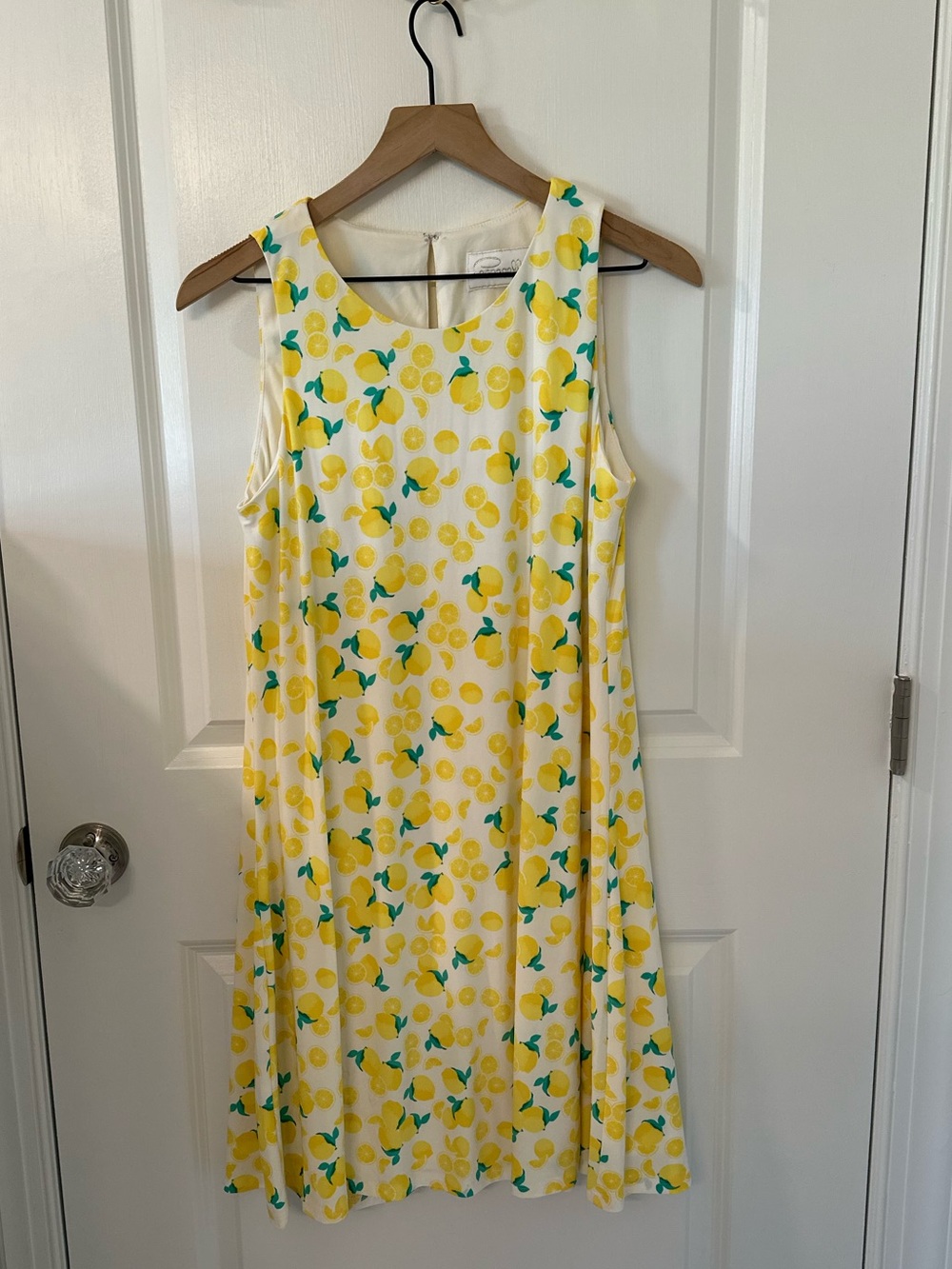 Cappagallo Dress- Lemon Print Dress-M